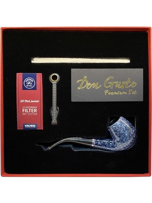 Bek Tobacco Atomic German 9 mm Başlangıç Pipo Seti Smooth Siyah Metal Malzemeden Filtresiz Kullanım İmkanı