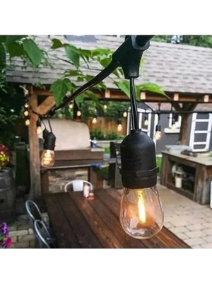Hakay 10 Duylu Dış Mekan Bahçe Aydınlatma Armatürü, Eklenebilir 10 Mt, Renkli Işıklandırma