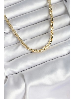 My Best Store Ietaks™ Pirinç Gold Renk 60 cm Zincir Kadın Kolye