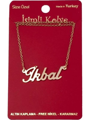 My Best Store Ikbal Isimli Kolye (Kişiye Özel)