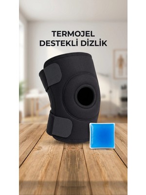 My Best Store Çapraz Bağ Destekli Ortopedik Diz Korsesi Menisküs Dizlik Termojel Hediyeli