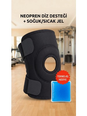 My Best Store Dizlik Çapraz Bağ Destekli Menisküs Ağrısı Için Termojel Hediyeli