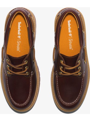 Timberland Kadın Rootbeer Kahverengi Ayakkabı Kısa Topuklu Konforlu Taban ile Şık Tasarım