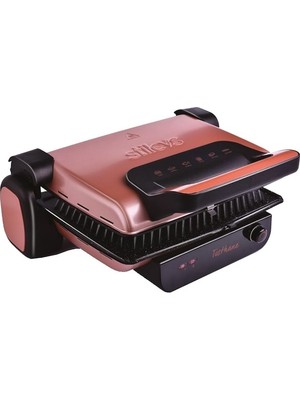 STILEVS TOSTHANE 1800 W Granit Tost Makinesi Rose Gold Çıkartılabilir Plaka ile Pratik Kullanım