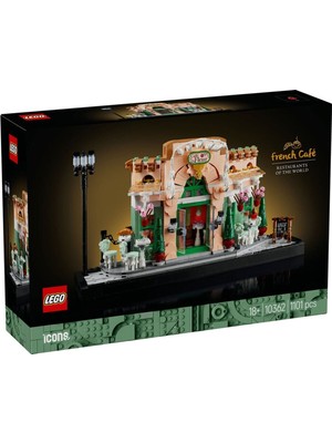 Die Grup 10362 LEGO Icons - French Cafe 1101 Parça +18 Yaş