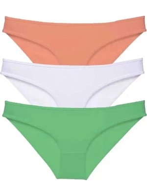 Beruflic 3 Adet Süper Eko Set Likralı Kadın Slip Külot 544
