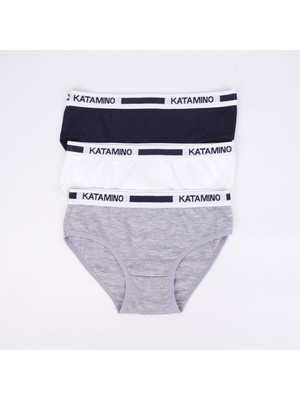 Katamino Mimoya Kız Üçlü Slip - Çok Renkli