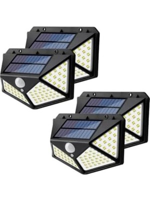 Die Grup 100 LED Solar Güneş Enerjili Aydınlatma Lambası, Hareket Sensörlü