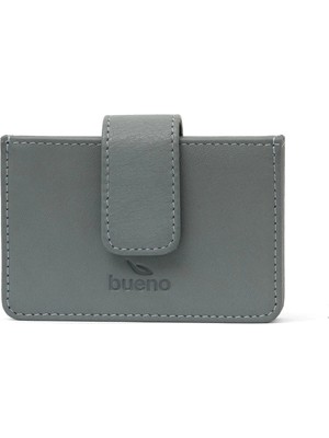 Bueno Shoes Gri Açık Deri Unisex Kartlık