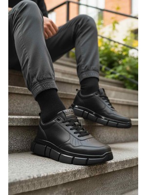 Walkway Bestof BST-2016 M Siyah-Siyah Erkek Sneaker