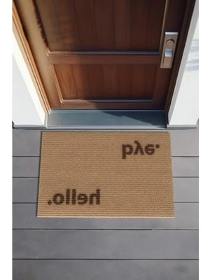 Die Grup Kıl Paspas Dış Mekan Kapı Önü Kullanımı Için 40X60 cm Ölçüsünde