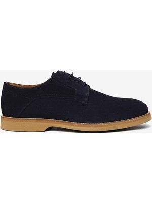 Greyder Erkek Lacivert Hakiki Deri Casual Ayakkabı 4Y1UA64514