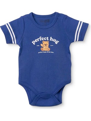 Hellobaby Erkek Bebek Body Hayvan Baskılı Çıtçıtlı Çıtçıtlı Yaka Short Sleeve