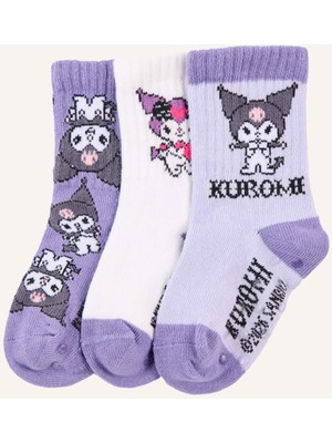 DeFacto Hello Kitty 3'lü Uzun Çorap Kız Bebek H5563A5NS