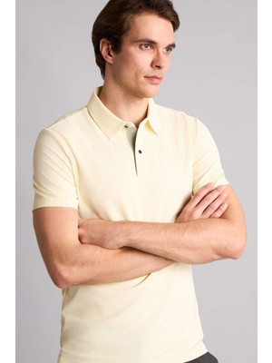 DeFacto Slim Fit Polo Yaka Kısa Kollu Polo Tişört F9896AX26SP