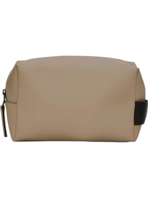 Rains Bej Erkek Traş Çantası Wash Bag Small W3