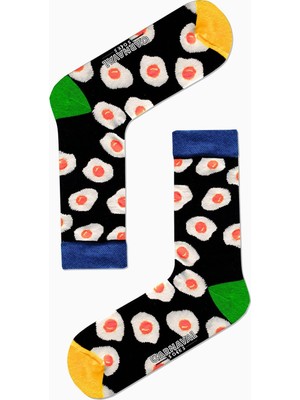Carnaval Socks Yumurta Desenli Renkli Çorap
