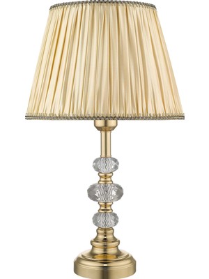 Apliqa Arven Gold Masa Lambası Krem Renkli Modern Stil ile Ev Dekorasyonu İçin Uygun