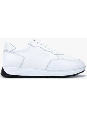 Valmenti Erkek Hakiki Deri Beyaz Sneakers & Spor Ayakkabı 771 81128 Erk Ayk Y26 Beyaz