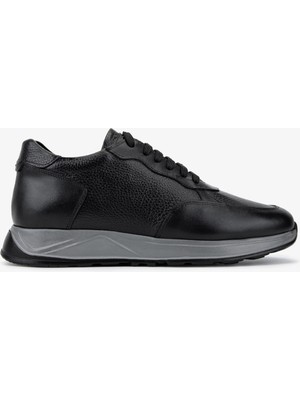 Valmenti Erkek Hakiki Deri Siyah Sneakers & Spor Ayakkabı 771 81128 Erk Ayk Y26 Sıyah