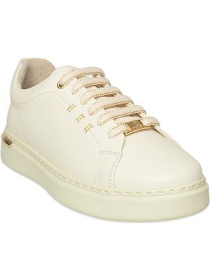 Oneair D26YA-7130 Günlük Sneakers Krem Kadın Spor Ayakkabı
