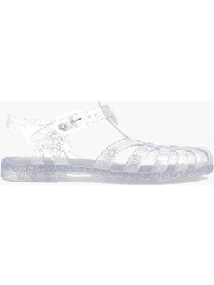 Belirtilmemiş Sun Argent Pailette - Şeffaf Kadın Sandalet