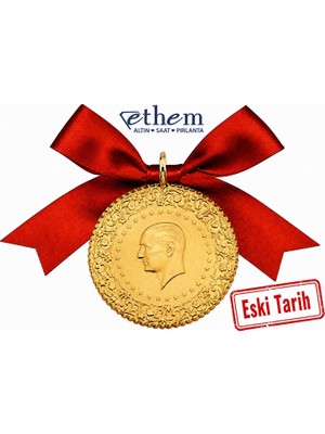 Ethem Kuyumculuk T.c Darphane Kulplu Ziynet Çeyrek Altın Yarım Altın Tam Altın 1,75 3,50 7,00 Gram 22 Ayar Yatırımlık