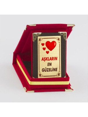 Zero Land Semeglbl Aşkların En Güzeline Plaketi-Kırmızı