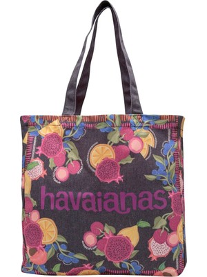 Havaianas Çok Renkli Kadın Plaj Çantası Beach Bag Xl