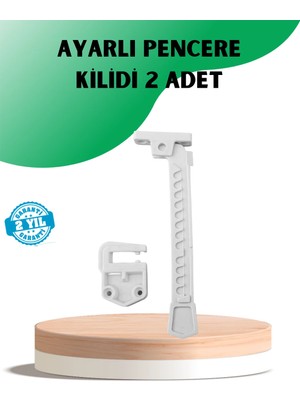 Lims Store Emniyet Amaçlı Pencere Açılma Sınırlayıcı Aparat 2 Adet