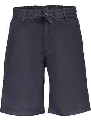Boss Lacivert Erkek Regular Fit Şort CHINO-TAPERED-DS-1-S_50560372