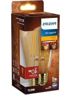 Die Grup Sıcak Beyaz 40 W Yerine Geçen LED Lamba, Altın Renkli