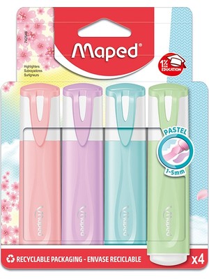 Maped Fluo'peps Fosforlu Kalem 4 Renk 742546