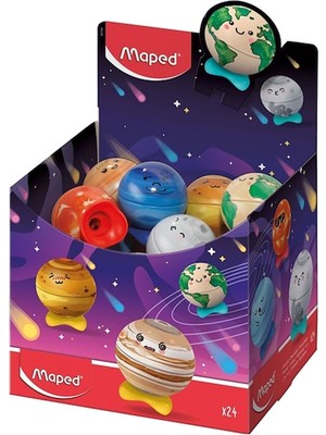 Maped Gezegen Tek Delikli Kalemtıraş 051102