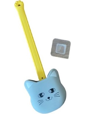 Hereveoyuncak Kedi Tasarımlı Ergonomik Tuvvalet Fırçası