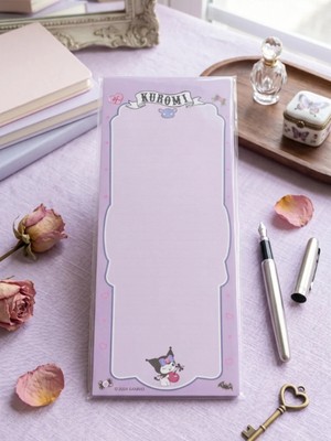 Gifi Kuromi & Hello Kitty Lisanslı Bloknot 9x22,7 cm