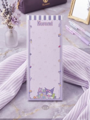 Gifi Kuromi & Hello Kitty Lisanslı Bloknot 9x22,7 cm