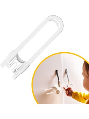 TeknoKapsül Bebek Çocuk Çekmece Dolap Koruma Raylı Güvenlik Sistemi Emniyet Kilidi