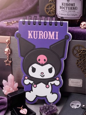 Gifi Kuromi &Hello Kitty Lisanslı Özel Kesim Bloknot Not Defteri
