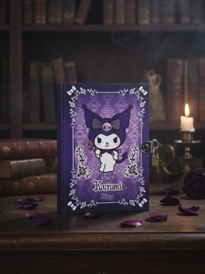Gifi Kuromi Lisanslı Kilitli Hatıra Defteri
