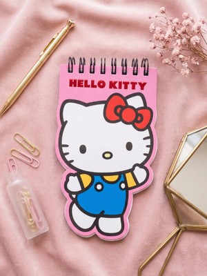 Gifi Kuromi &Hello Kitty Lisanslı Özel Kesim Bloknot Not Defteri