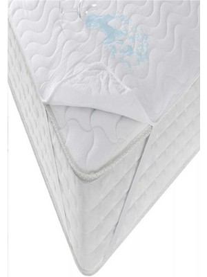 Bebesi Kapitoneli 60X120 cm Bebe Sıvı Geçirmez Köşe Lastikli yatak Koruyucu Alez