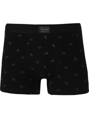 John Frank Desenli Pamuklu Boxer Erkek Boxer JFBUC111