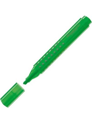 Faber-Castell 1 Adet Fosforlu Kalem Grip Yeşil Renkli Kalem ile Not Almanın Keyfi