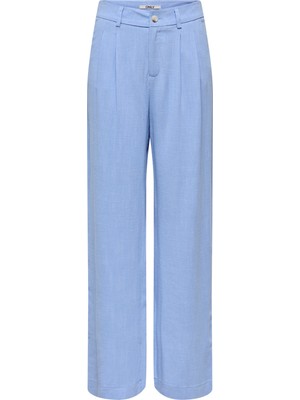 Only Onlsiesta Yüksek Bel Bol Paça Pantolon Bayan Pantolon 15367424