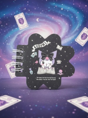 Gifi Hello Kitty & Kuromi Lisanslı Spiralli Özel Kesim Mini Bloknot
