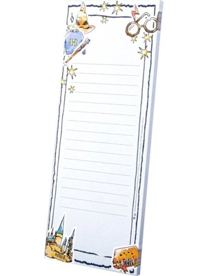 Gifi Notepad Harry Potter Özel Tasarım Lisanslı 9x22,7 Cm