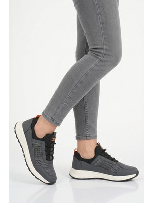 Walkway Füme Fileli Unisex Spor Ayakkabı