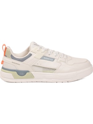 Hammer Jack Beyaz Turuncu Bağcıklı Erkek Sneaker