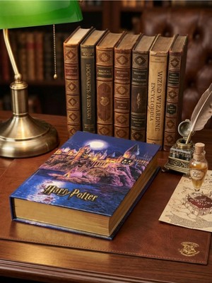 Gifi Harry Potter Lisanslı Kitap Görünümlü Dekoratif Kutu 14X21